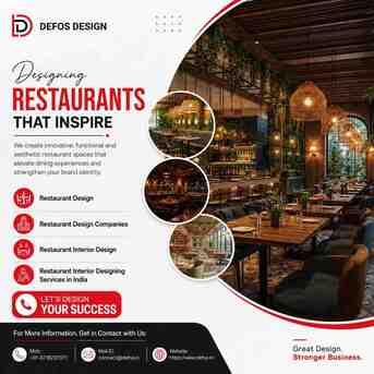 Restaurant Interior Design Experts In India photo 1