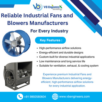 INR 01,  Industrial Fans And Blowers Manufacturers For High-Performance Air Solutions