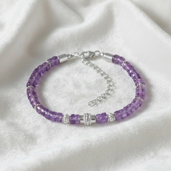 INR 7800,  Buy Now Amethyst Crystal Bracelets Online