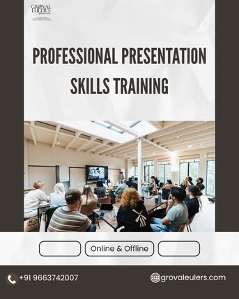 Professional Presentation Skills Training