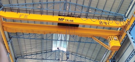 Double Girder EOT Crane Manufacturer – MP Crane India | Heavy-Duty Lifting Solutions