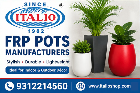 FRP Pots Manufacturers – Premium FRP Planters By ItalioShop