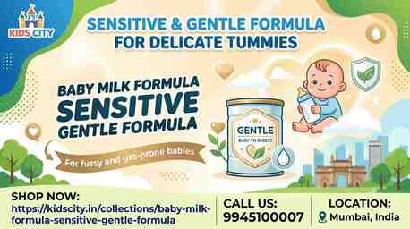 INR 6995,  Say Goodbye To Fussiness | Baby Milk Formula Sensitive Gentle Formula