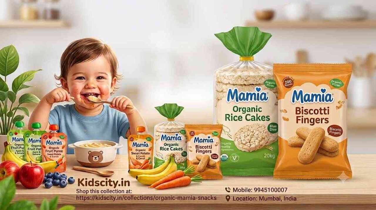INR 795,  Mamia Baby Snacks Collection: Healthy & Wholesome Treats For Toddlers photo 1
