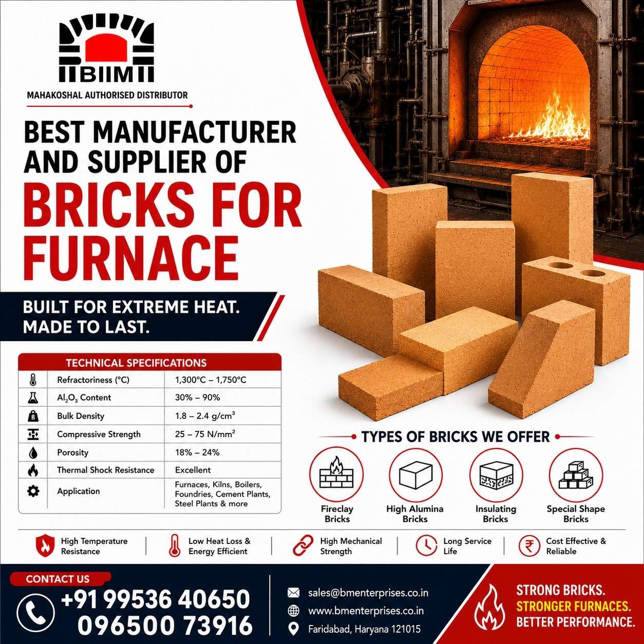 Best Manufacturer & Supplier of Bricks for Furnace photo 1