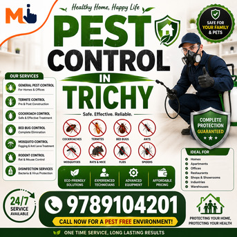 Benefits Of Hiring Professional Pest Control Services In Trichy