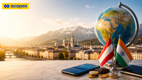 Send Money From Austria To India – Fast, Safe & Secure Transfers
