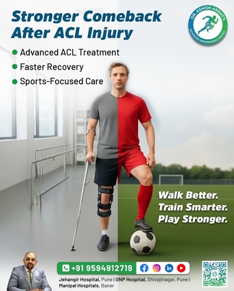 Arthroscopic ACL Surgery Pune Maharashtra India  - Dr. Aashish Arbat