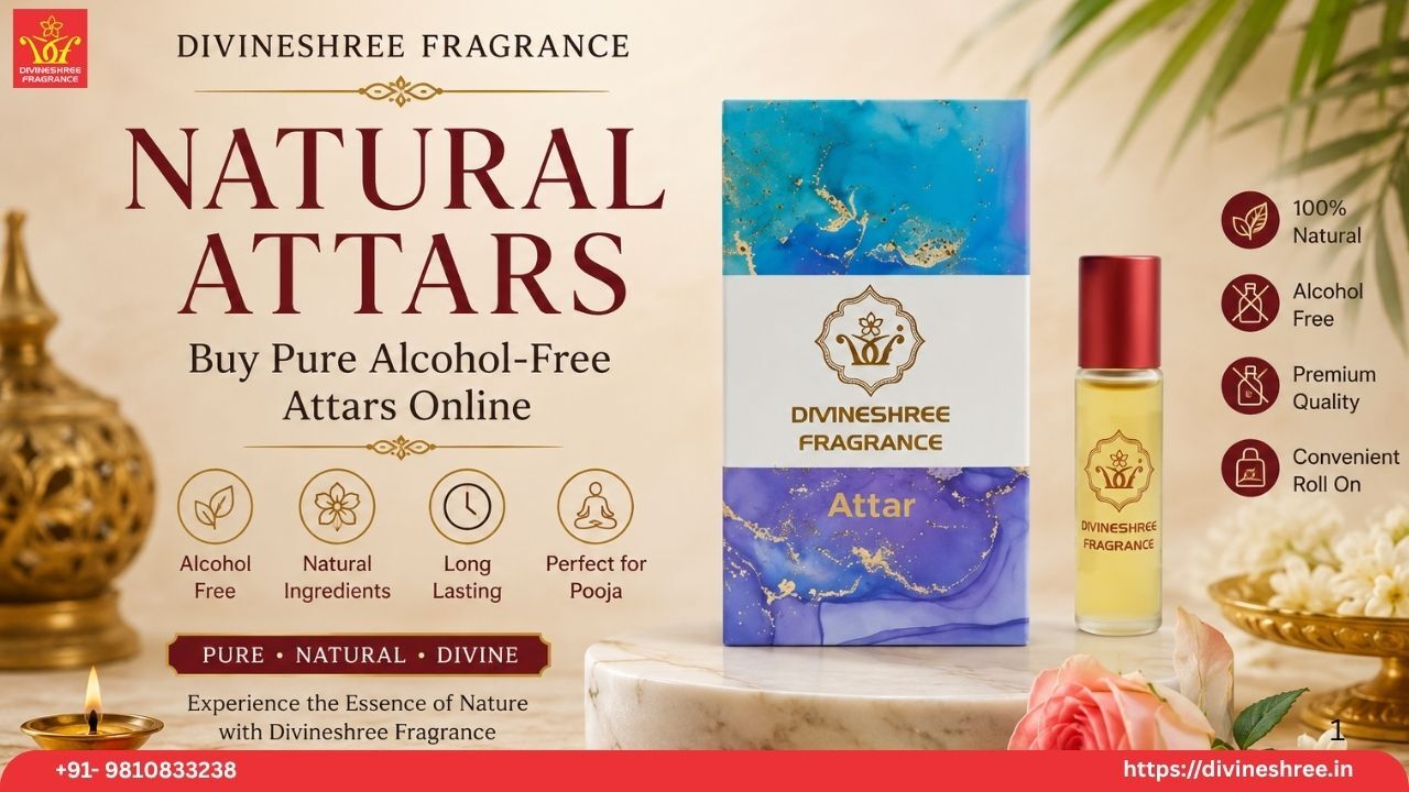 INR 500,  Natural Attars | Buy Pure Alcohol-Free Attars Online | Divineshree photo 1
