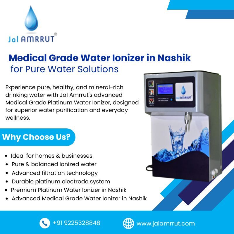Medical Grade Water Ionizer In Nashik For Pure & Healthy Drinking Water photo 1