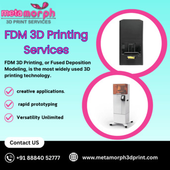 Premium FDM 3D Printing In Chennai | Expert Metamorph3dprint
