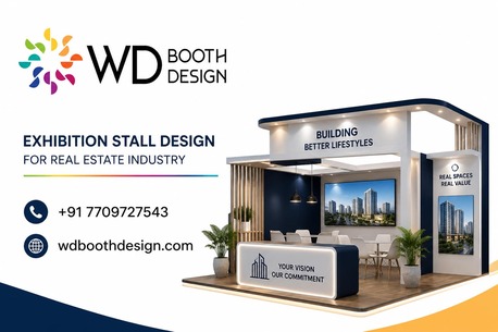 Premium Real Estate Exhibition Stall Design Solutions photo 1