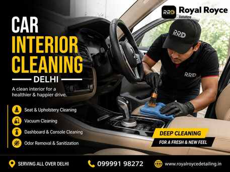 Best Car Interior Cleaning Delhi Services | Royal Royce Detailing photo 1