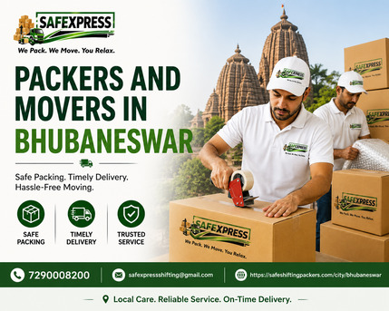 How To Choose The Right Packers And Movers In Bhubaneswar