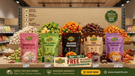 INR 100,  Buy One Get One Free Peri Peri Makhana