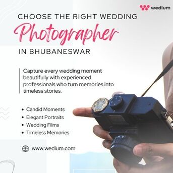 Choose The Right Wedding Photographer In Bhubaneswar photo 1