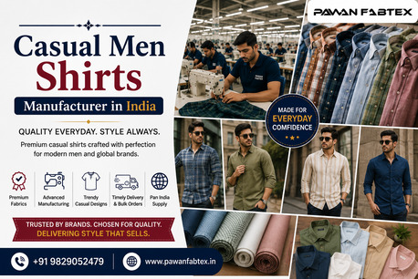 Scale Your Casual Menswear Business With Expert Manufacturing