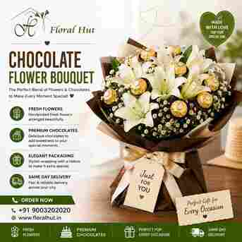 Chocolate Flower Bouquet In Chennai