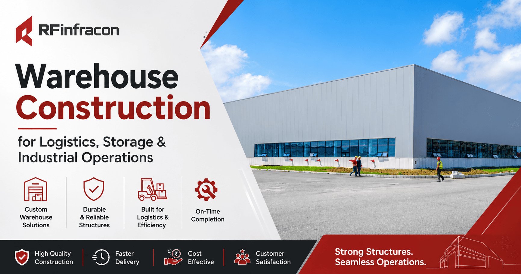 Warehouse Construction Ahmedabad | PEB Cost-Effective Solution