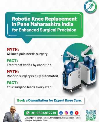 Robotic Knee Replacement Doctor In Pune Maharashtra  India   - Dr. Aashish Arbat