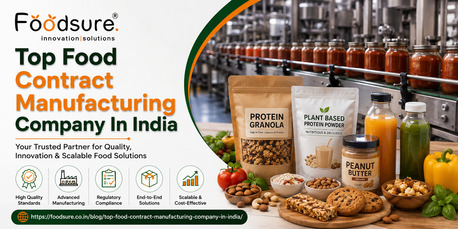 Top Food Contract Manufacturing Company In India