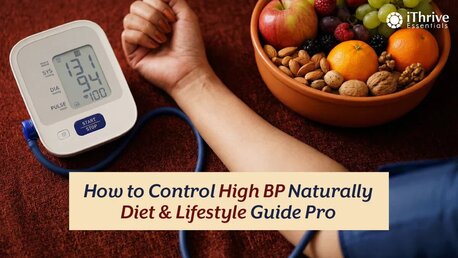 Best Foods & Supplements For High BP Control — Recommended By Indian Health Experts