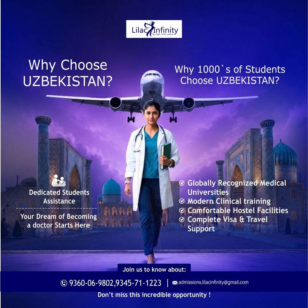 Lilac infinity Boost Your Medical Career: Global MBBS Admissions 2026-2027 Open photo 1