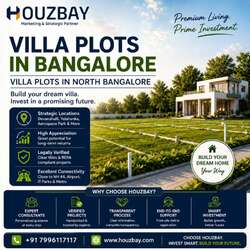 Villa Plots in Bangalore | Villa plots in North Bangalore | Houzbay - Bangalore