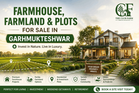 INR 5445000,  1210 Sq. Yard,  Farmhouse, Farmland & Plots For Sale In Garhmukteshwar: A Complete Buyer's Guide