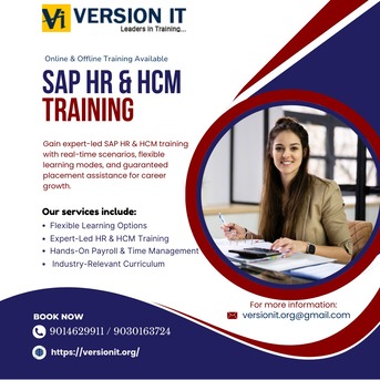 The Best Place To Learn SAP HR HCM Training And Build Your Career -- Version IT Hyderabad