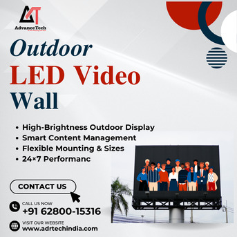Outdoor LED Video Wall For Advertising And Events