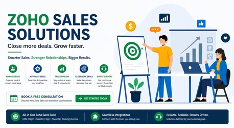 Zoho Sales Solutions | Close More Deals With Zentix