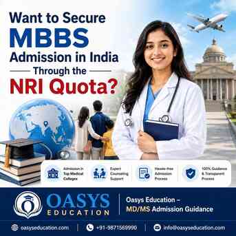 Want To Secure MBBS Admission In India Through The NRI Quota? photo 1