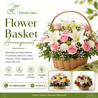 Flower Basket Arrangement In Chennai