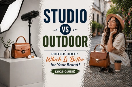 Studio Vs Outdoor Photoshoot: Which Is Better For Your Brand? (2026 Guide) photo 1
