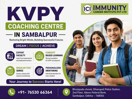 Best KVPY Coaching Centre In Sambalpur | Immunity Career Institute