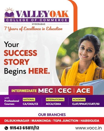 Best Junior College For MEC/CEC/ACE In Hyderabad | Best Commerce College In Hyderabad photo 1