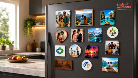 Custom & Bulk Fridge Magnets Online — From Rs. 239 | Little Moments photo 1