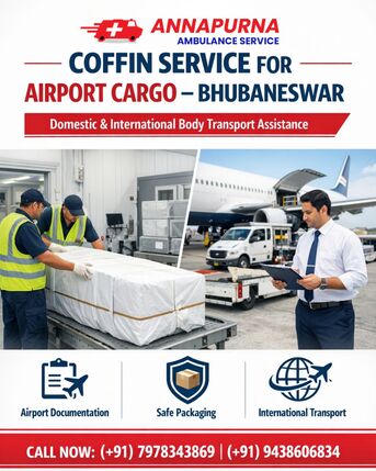 Prompt Coffin Service In Airport Cargo, Bhubaneswar