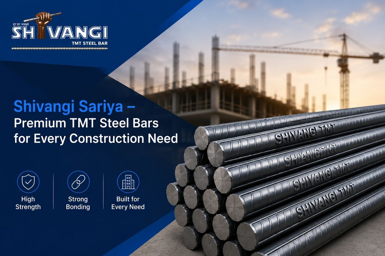 Shivangi Sariya – Premium TMT Steel Bars For Every Construction Need photo 1