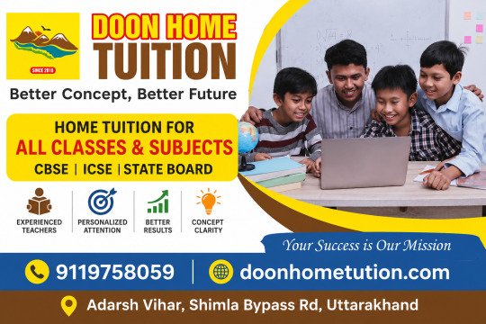 Where to Find CBSE Home Tutors and Teaching Jobs in Dehradun?