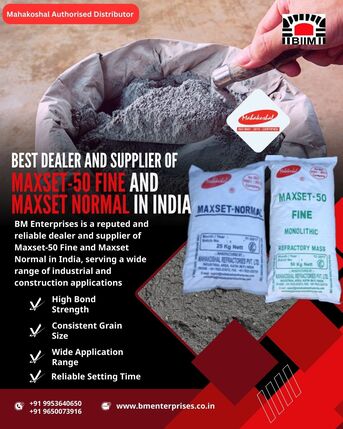 INR 1200,  Maxset 50 Fine And Maxset 50 Normal High Temperature Mortar photo 1