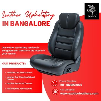 Leather Upholstery In Bangalore