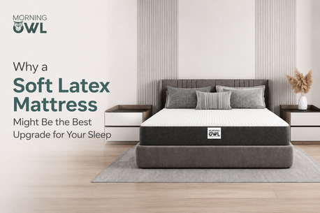 INR 35000,  Soft Latex Mattress | Plush, Luxurious Natural Latex Mattress For Back Pain Relief – Morni
