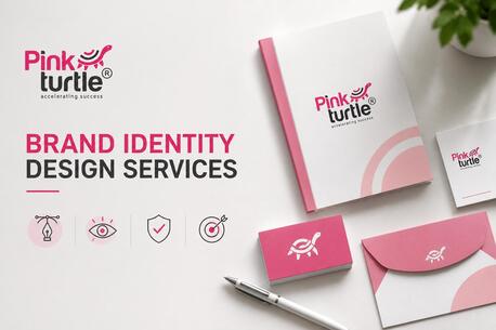 Professional Brand Identity Design Services | Pink Turtle