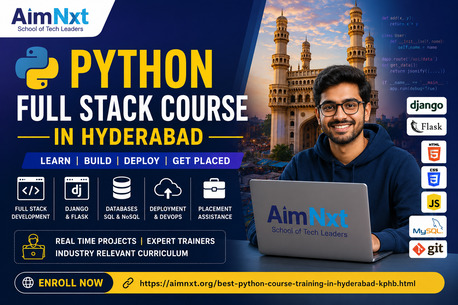 Python Full Stack Course In Hyderabad | AimNxt photo 1