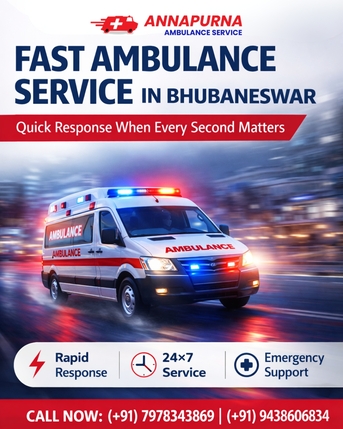 Trusted Fast Ambulance Service In Bhubaneswar