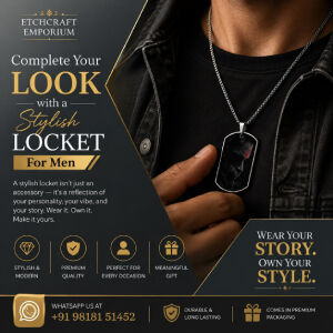 Complete Your Look With A Stylish Locket For Men photo 1