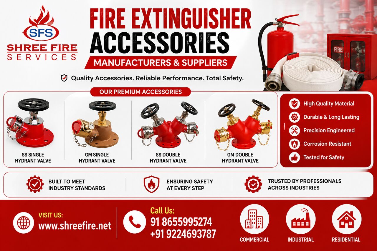Fire Extinguisher Accessories Manufacturers | +91 9224693787 photo 1