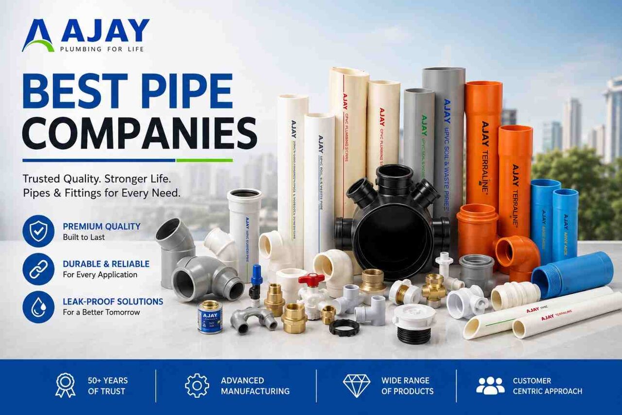 INR 999,  Best Pipe Companies – Ajay Pipes